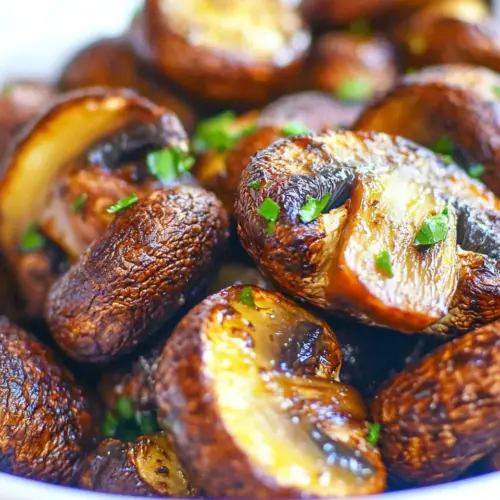 Air Fryer Mushrooms