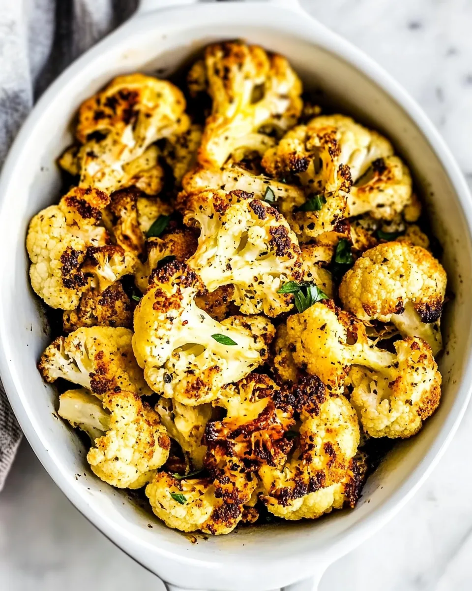 Roasted Cauliflower