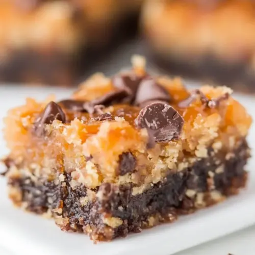 Better Than Girl Scout Samoas Cookie Bars