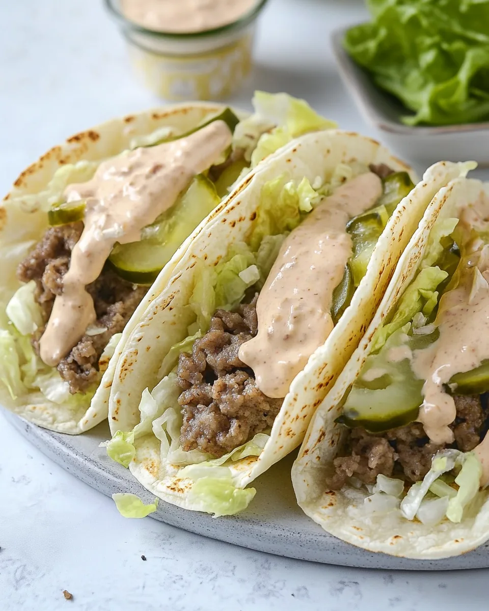 Big Mac Tacos
