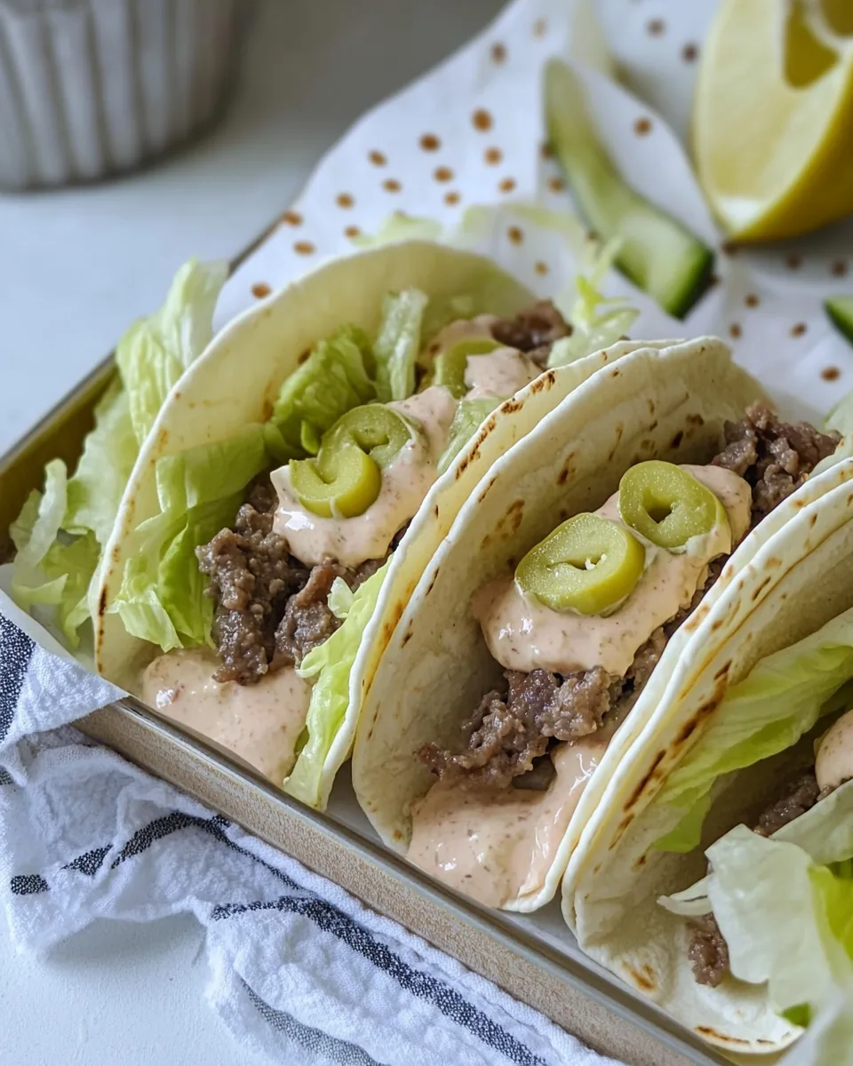 Big Mac Tacos
