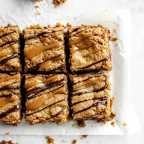 Biscoff Caramel Cookie Bars