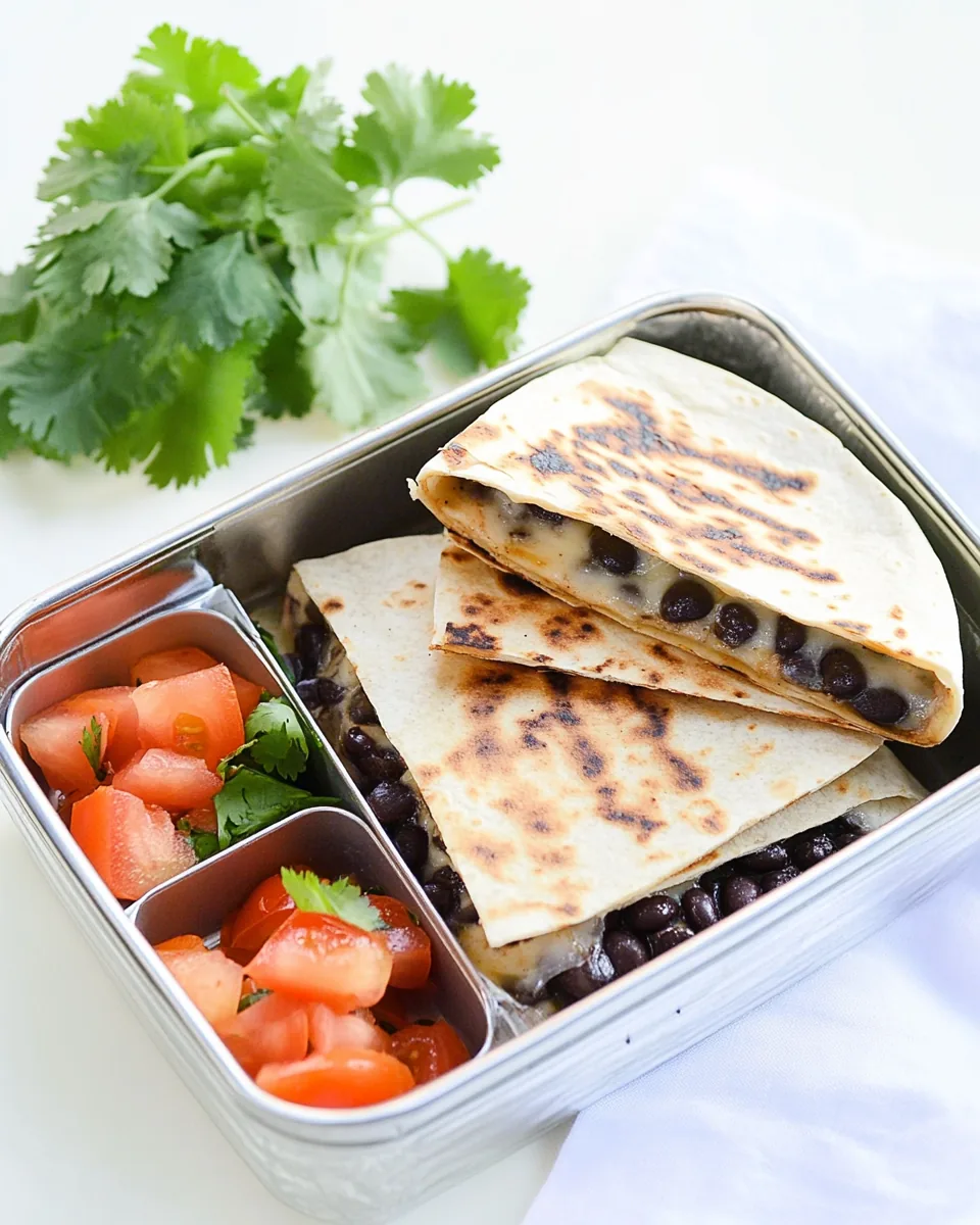 Black Bean Quesadilla