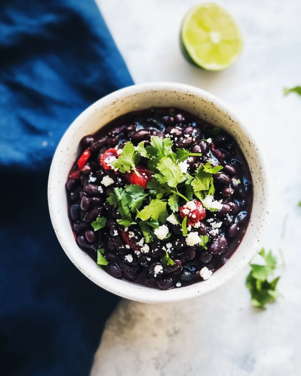 Black Beans Recipe
