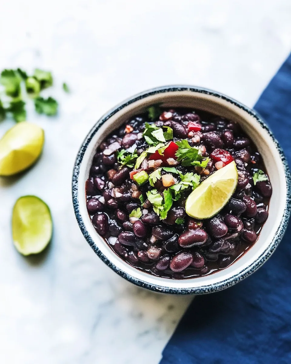 Black Beans Recipe