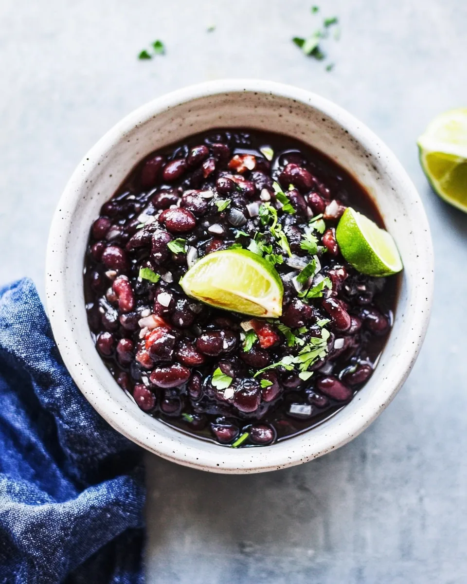 Black Beans Recipe