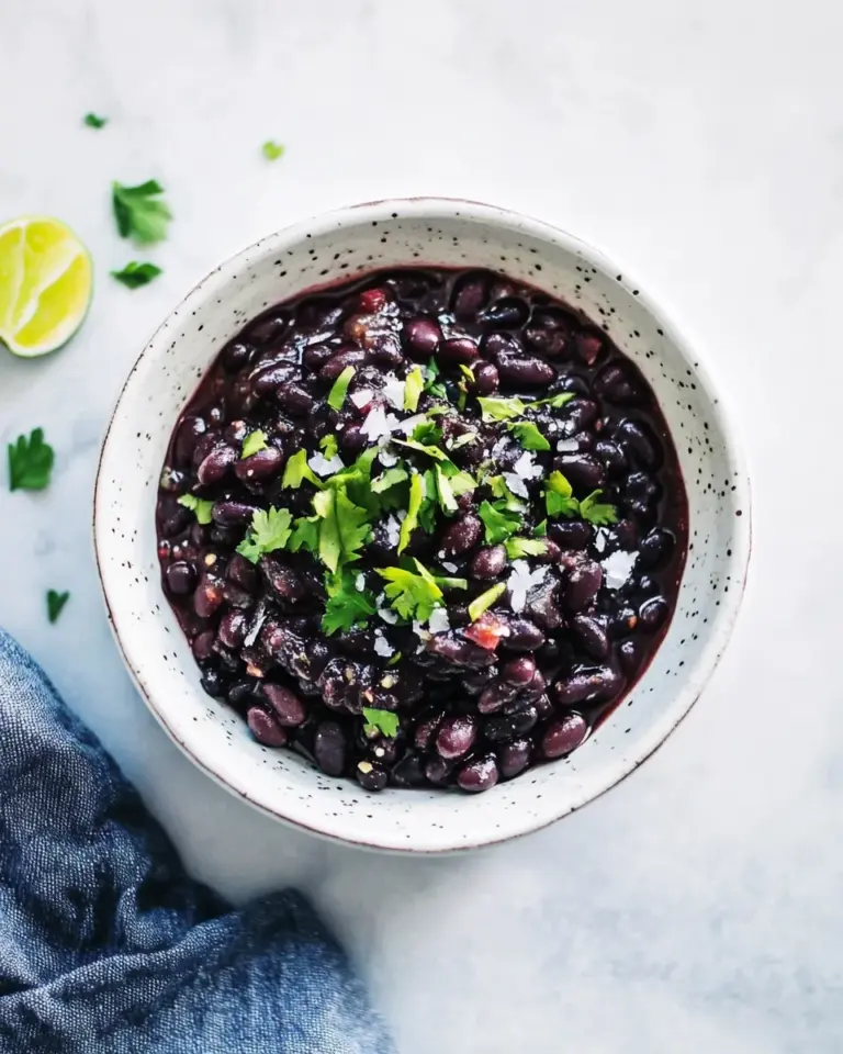Black Beans Recipe