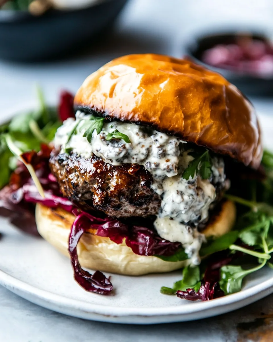 Blue Cheese Burger