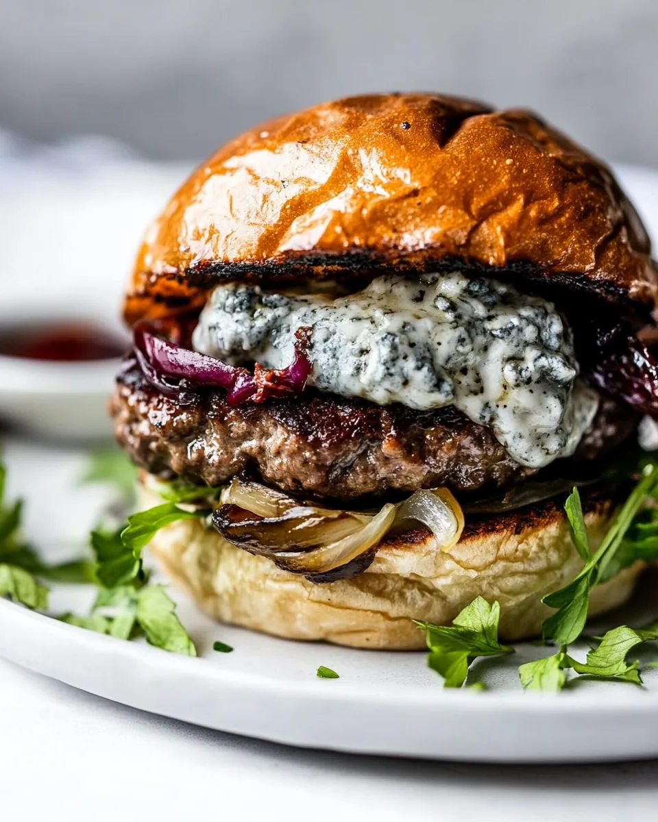 Blue Cheese Burger