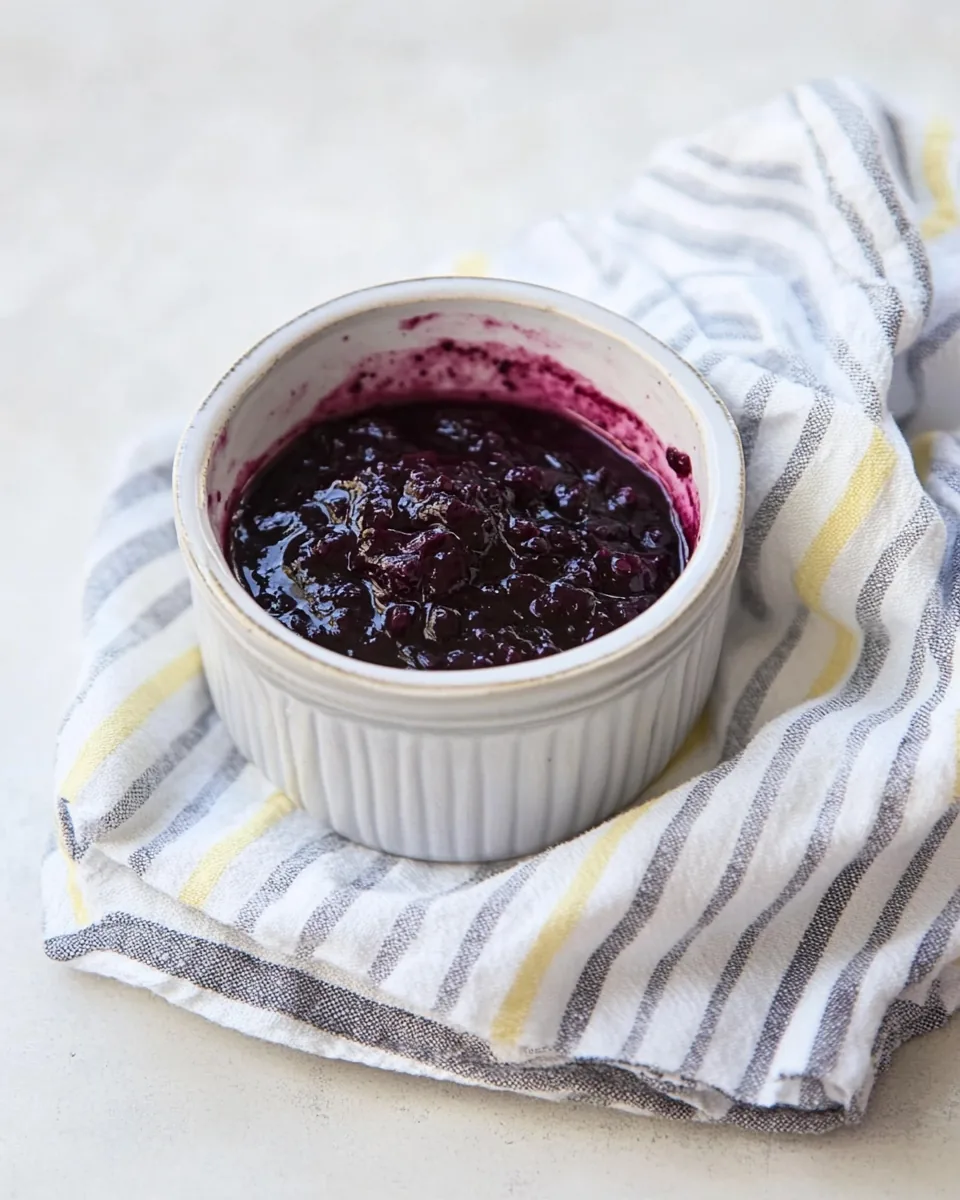 Blueberry Compote