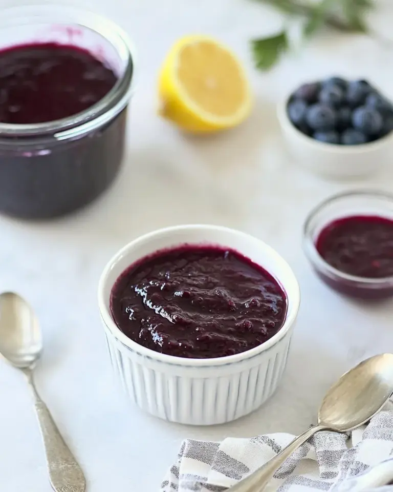 Blueberry Compote