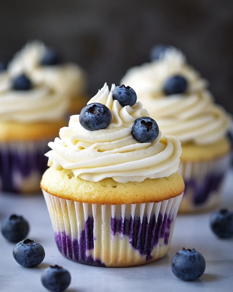 Blueberry Cupcakes