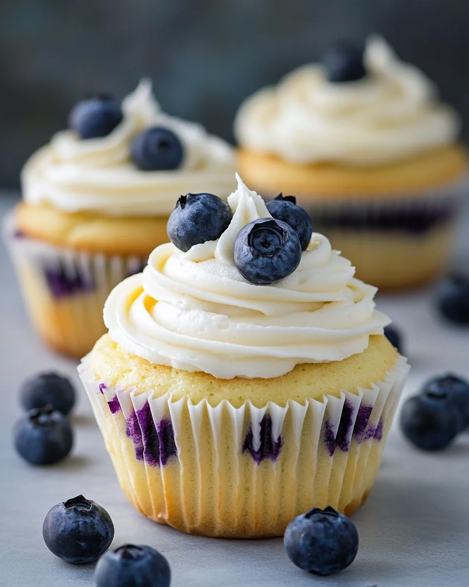Blueberry Cupcakes