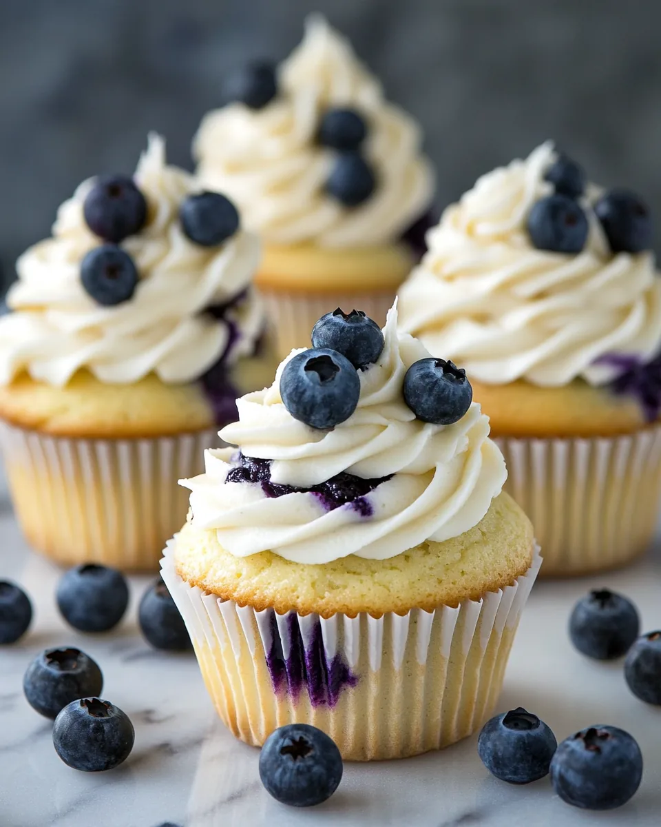 Blueberry Cupcakes