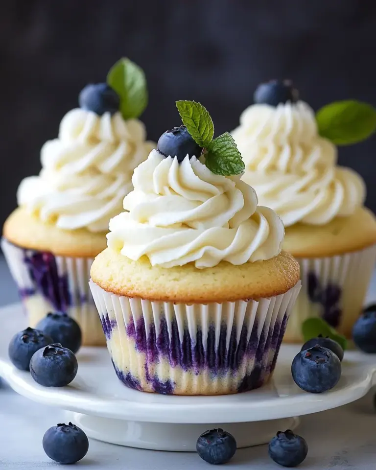 Blueberry Cupcakes
