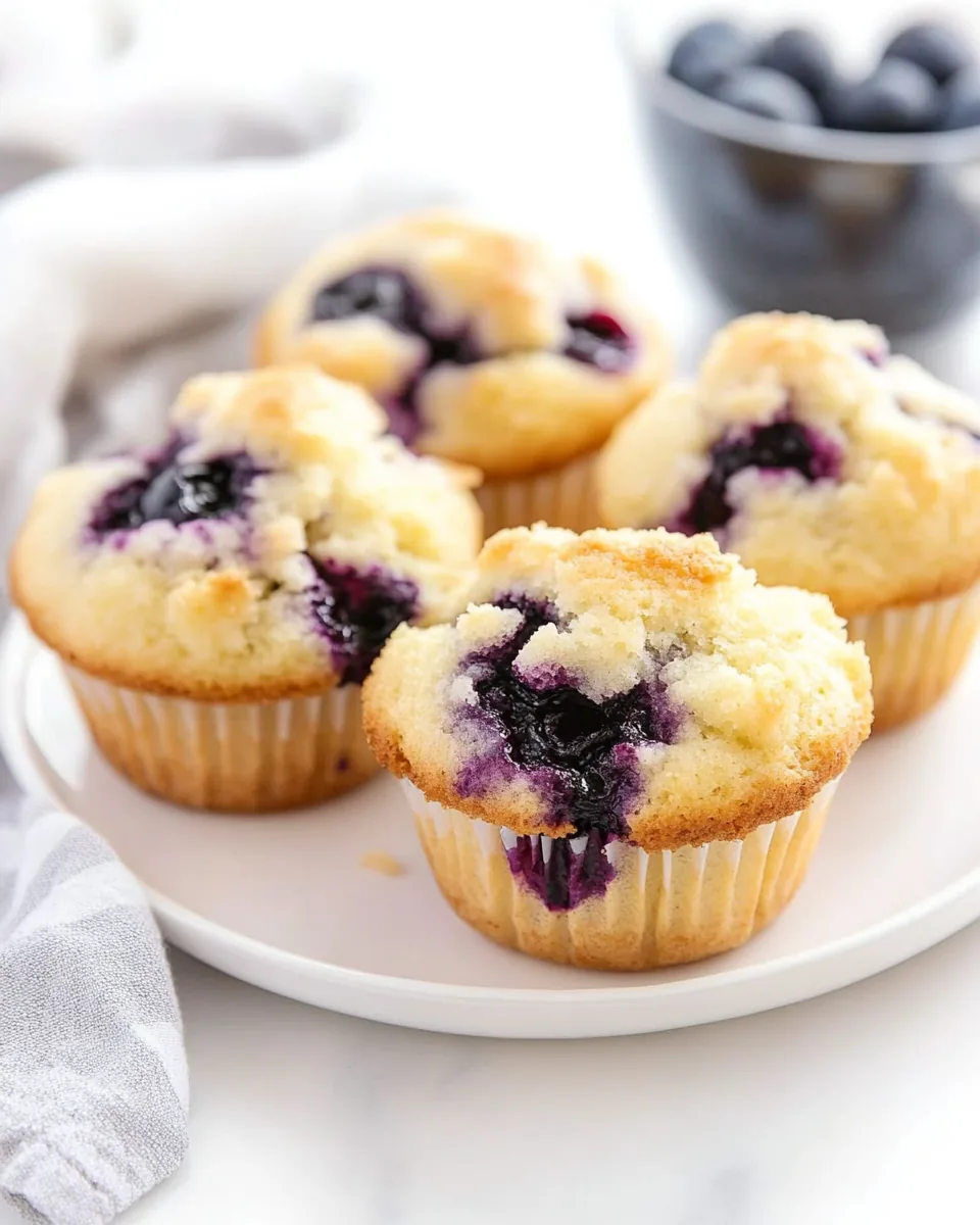Blueberry Doughnut Muffins