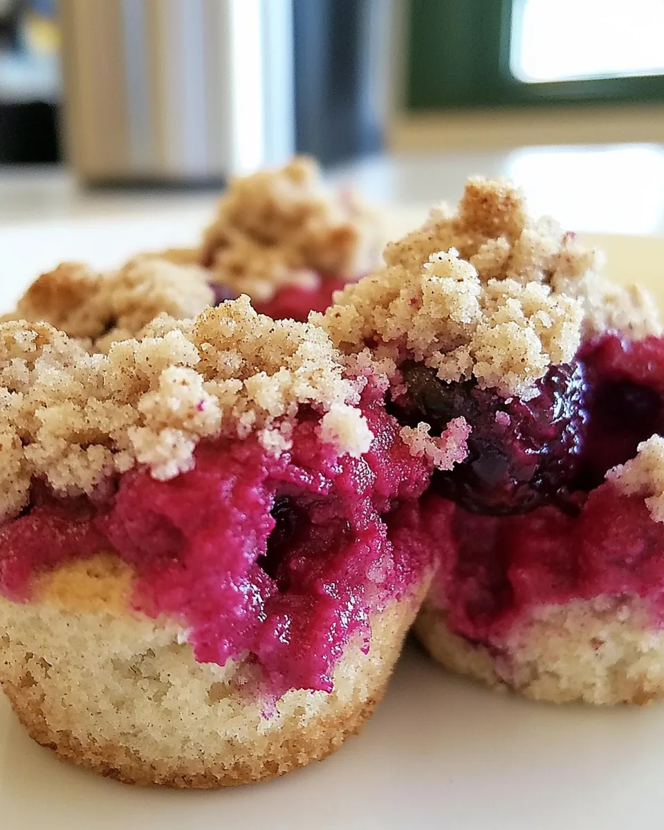 Blueberry Raspberry Muffins