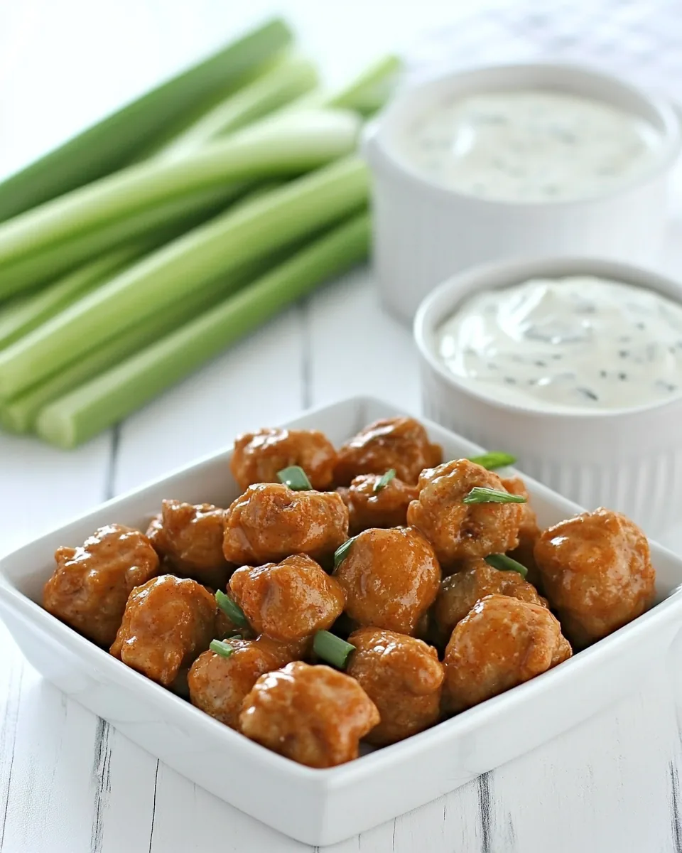 Boneless Buffalo Chicken Bites