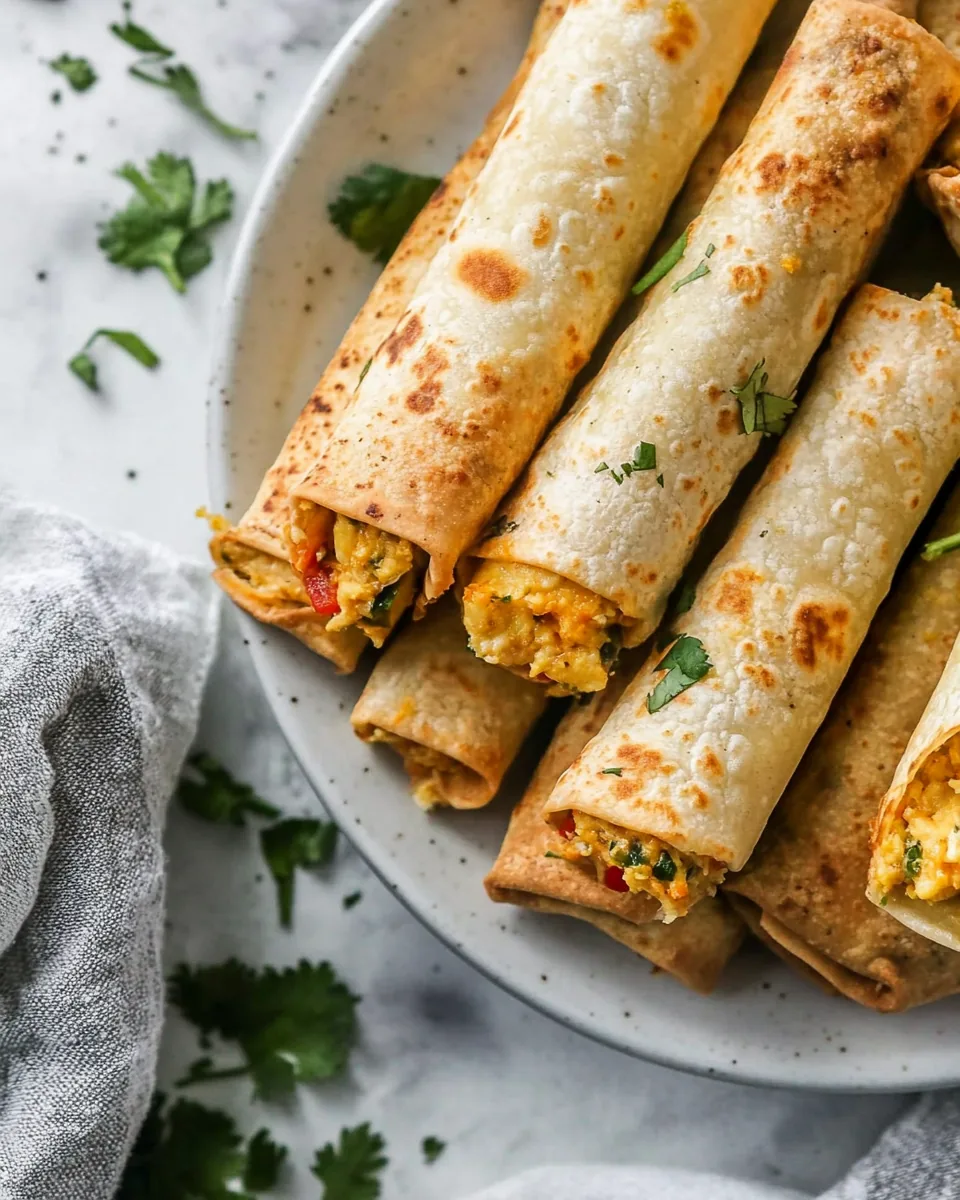 Breakfast Taquitos