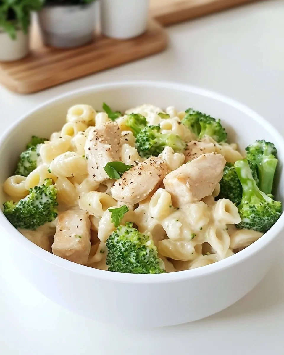 Broccoli Chicken Alfredo