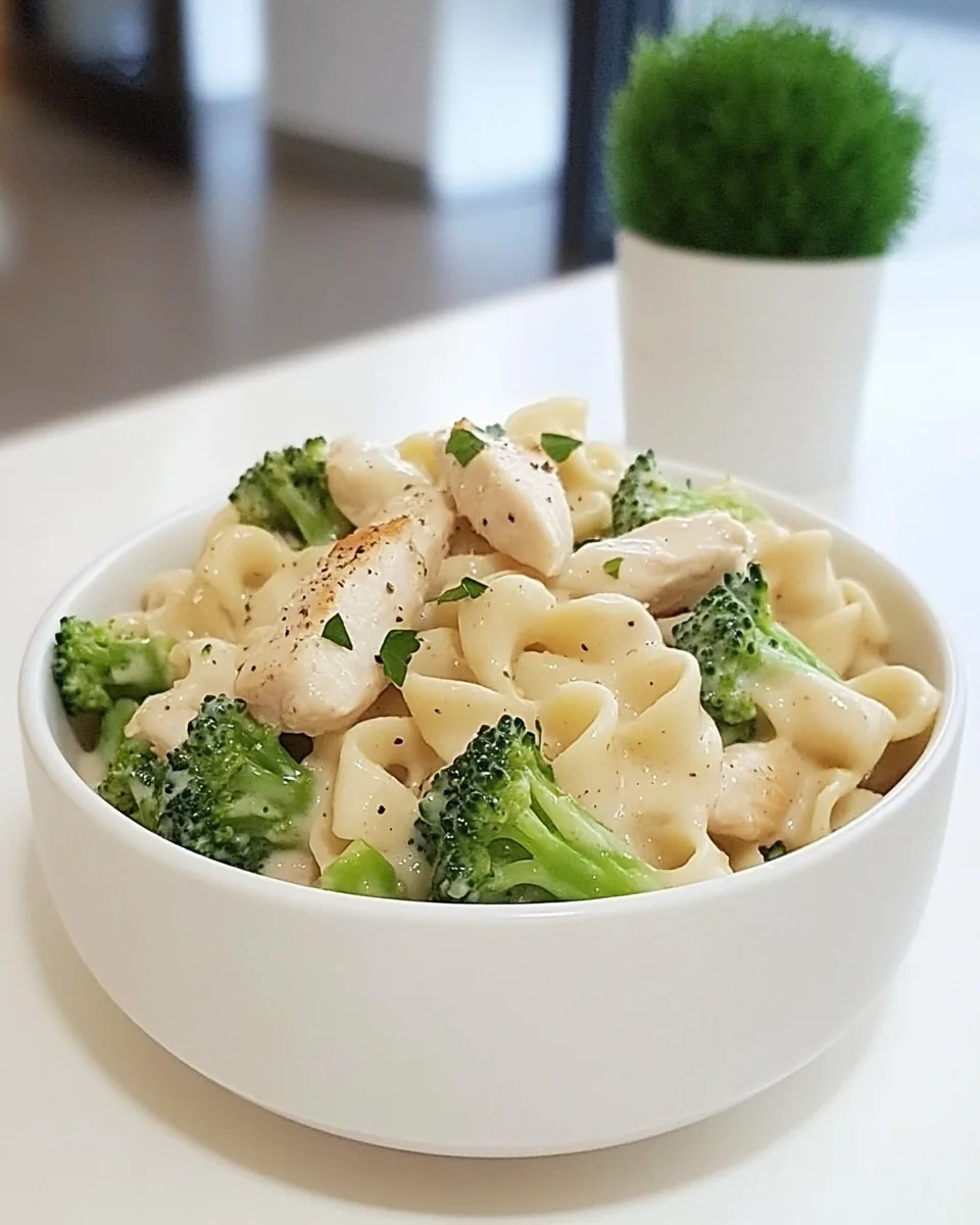 Broccoli Chicken Alfredo