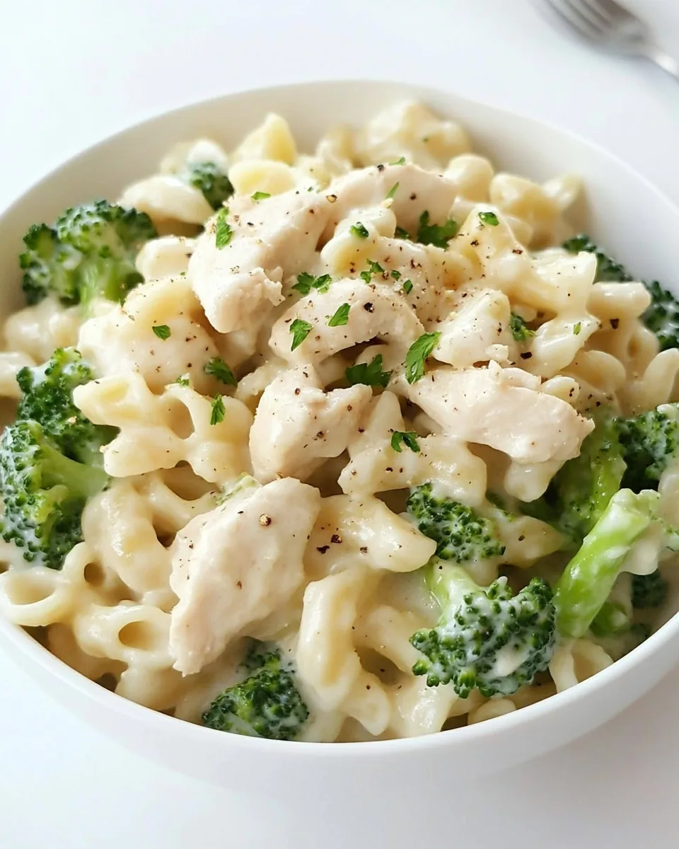 Broccoli Chicken Alfredo