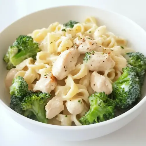 Broccoli Chicken Alfredo