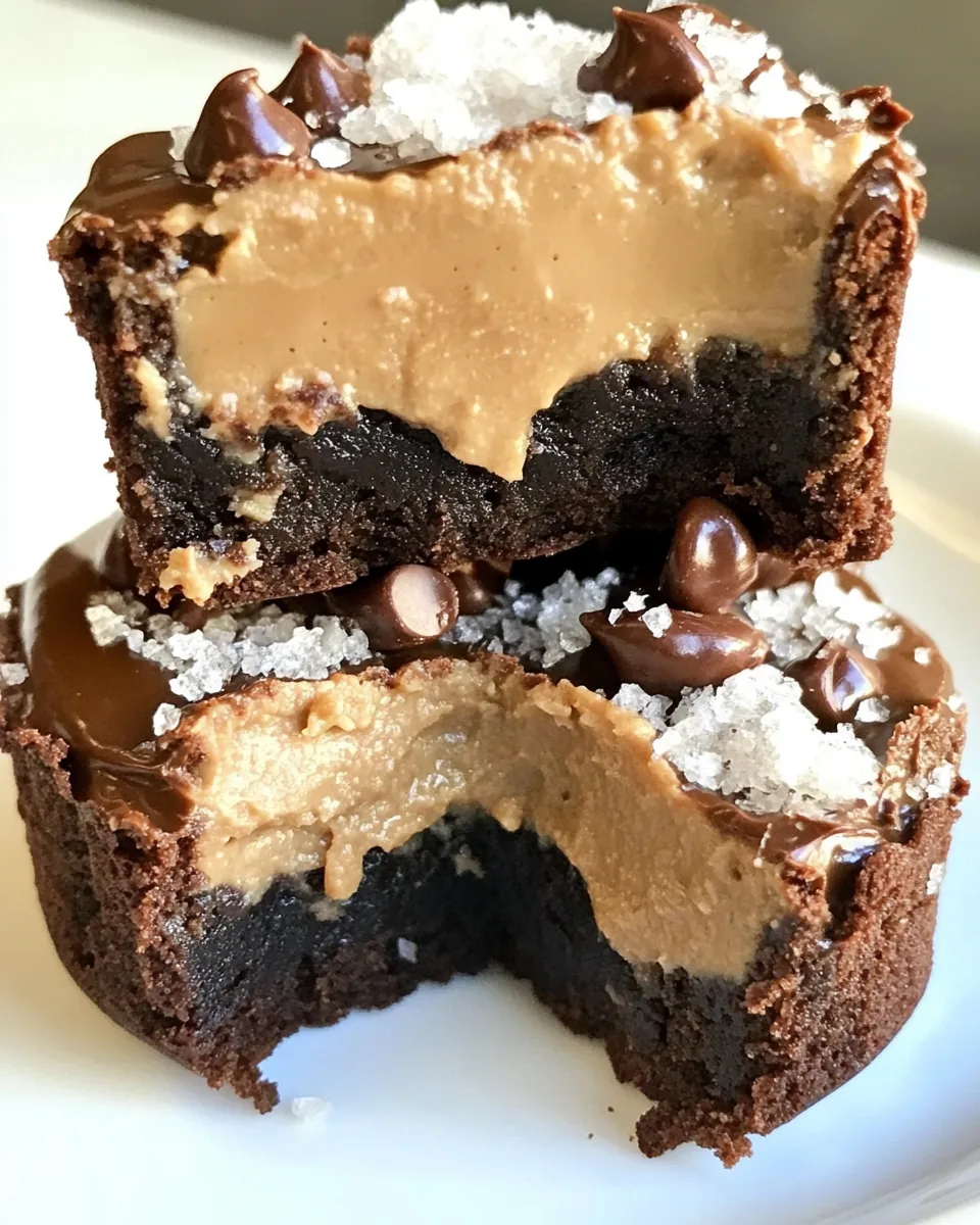 Brownie Peanut Butter Cups