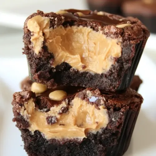 Brownie Peanut Butter Cups