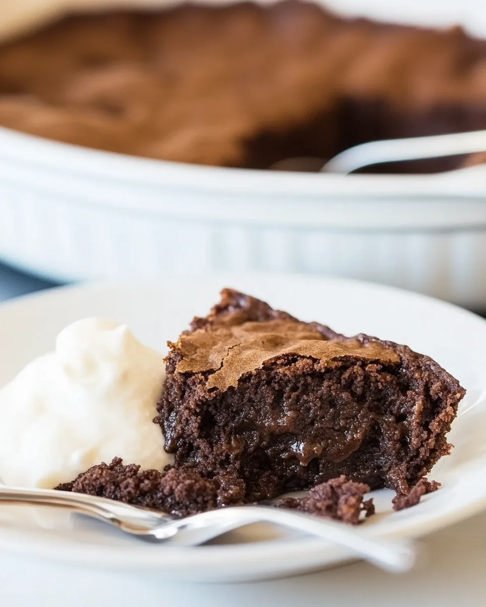 Brownie Pudding