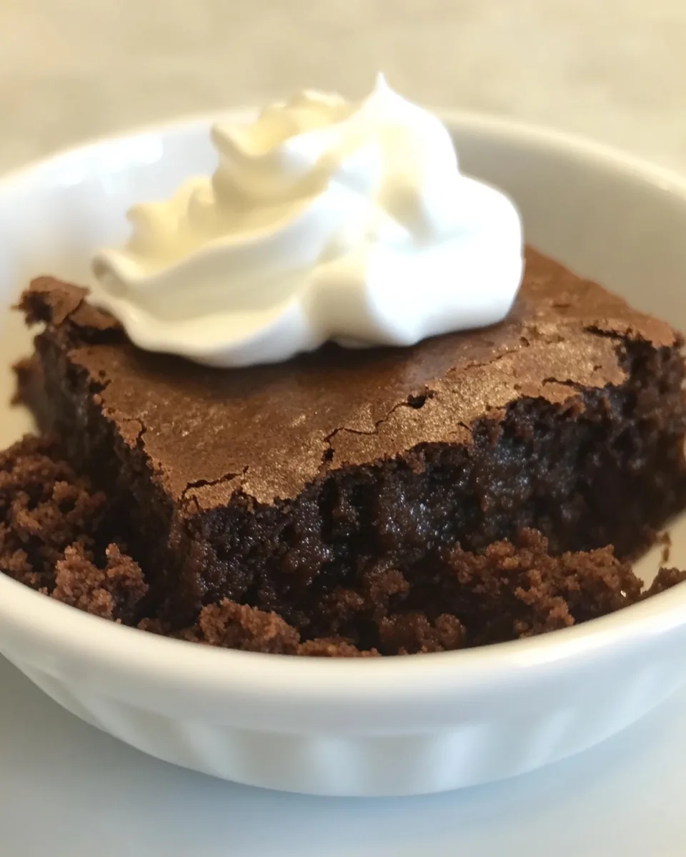Brownie Pudding