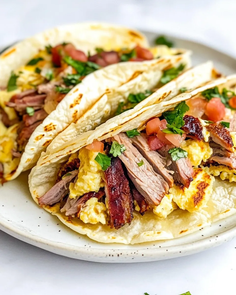 Buc-ee’s Brisket Breakfast Tacos