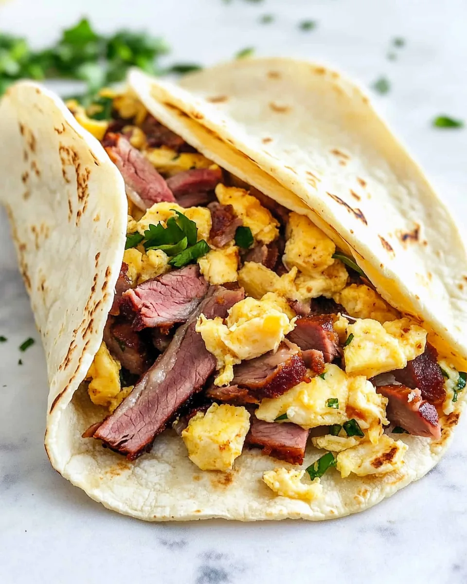 Buc-ee’s Brisket Breakfast Tacos
