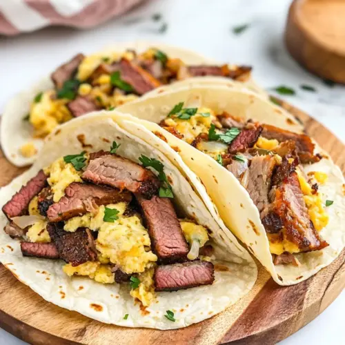 Buc-ee’s Brisket Breakfast Tacos