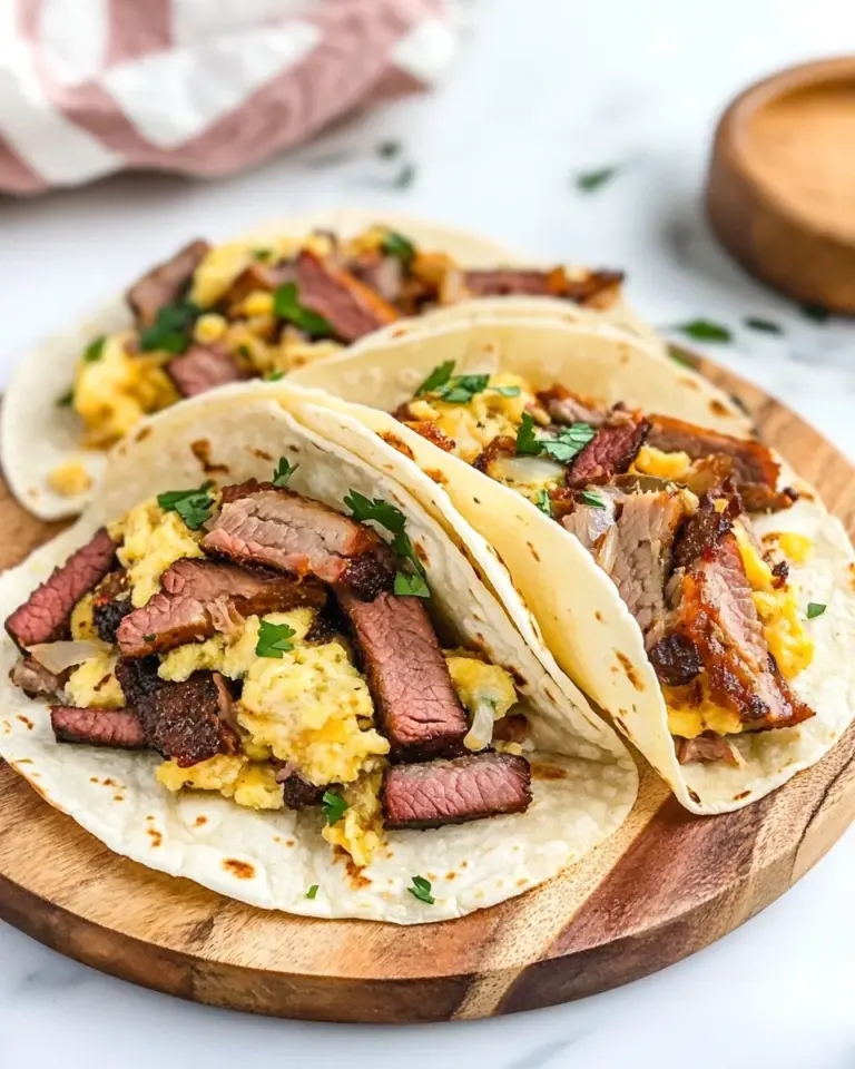 Buc-ee’s Brisket Breakfast Tacos