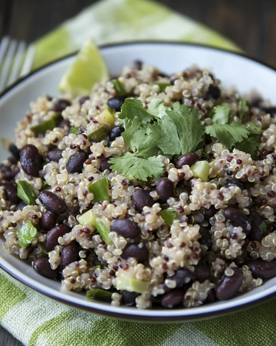 Budget Friendly Black Beans Quinoa