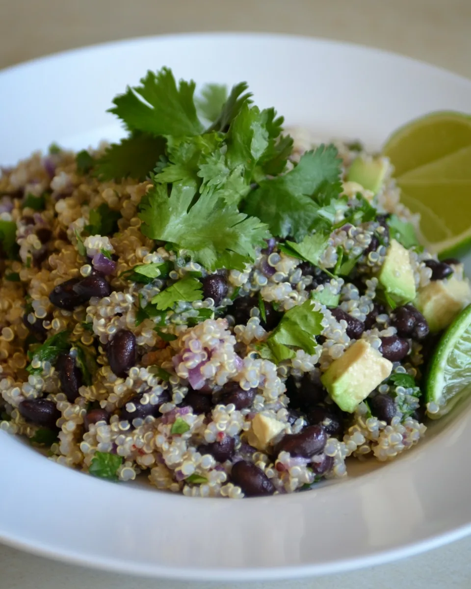 Budget Friendly Black Beans Quinoa