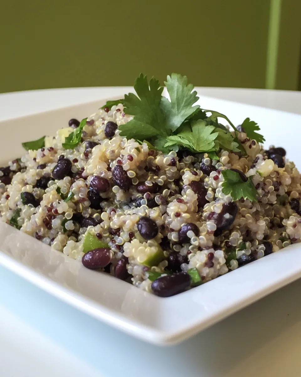 Budget Friendly Black Beans Quinoa