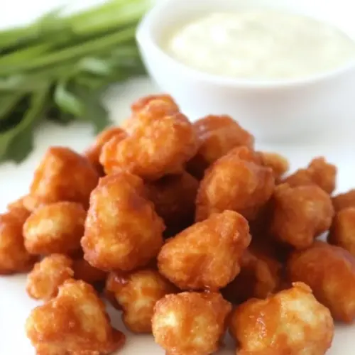 Buffalo Popcorn Chicken