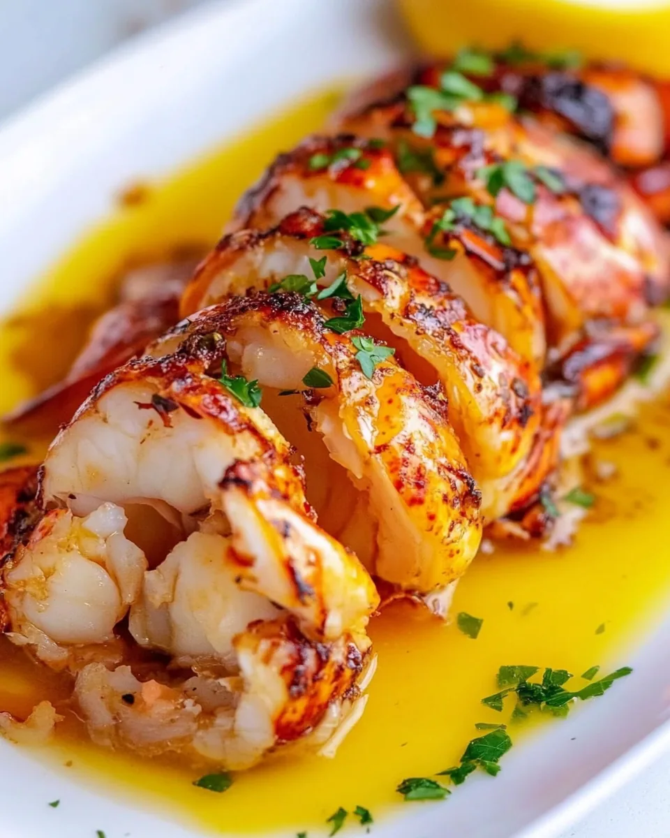 Butter Poached Lobster