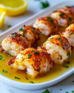 Butter Poached Lobster
