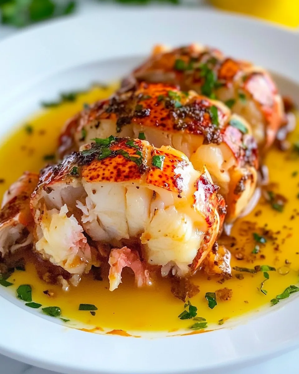 Butter Poached Lobster