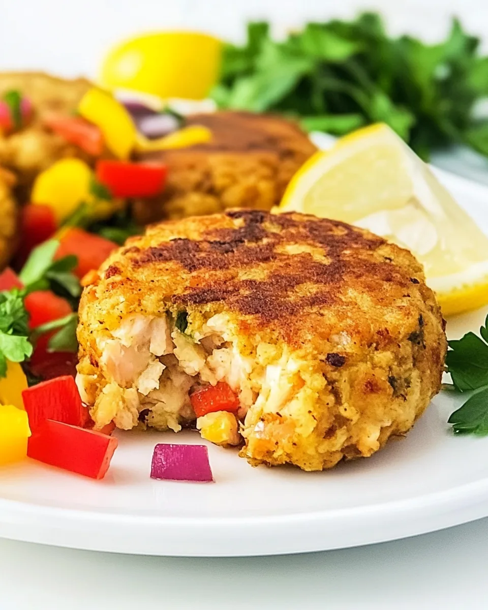 Cajun Salmon Cakes