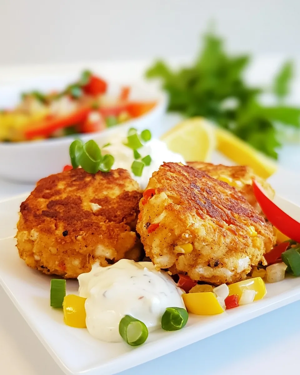 Cajun Salmon Cakes