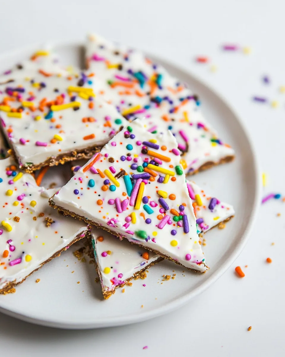 Cake Batter Bark