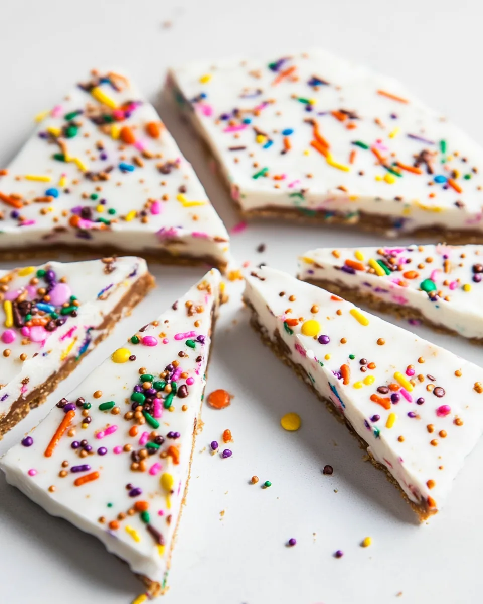 Cake Batter Bark