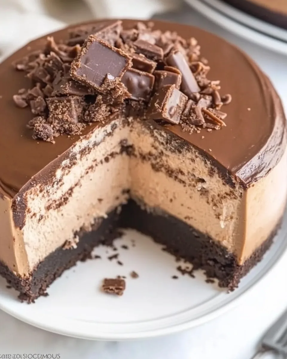 Candy Bar Cheesecake
