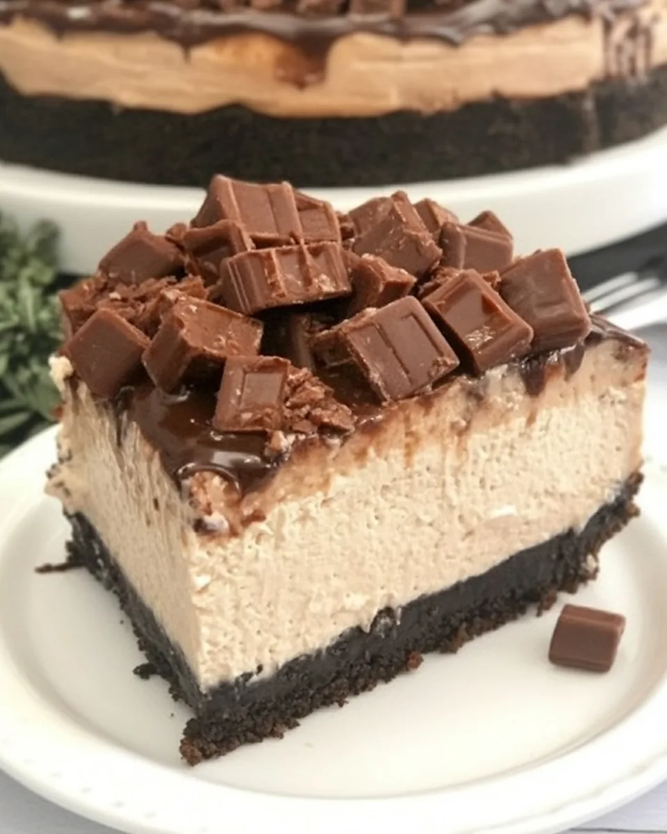 Candy Bar Cheesecake