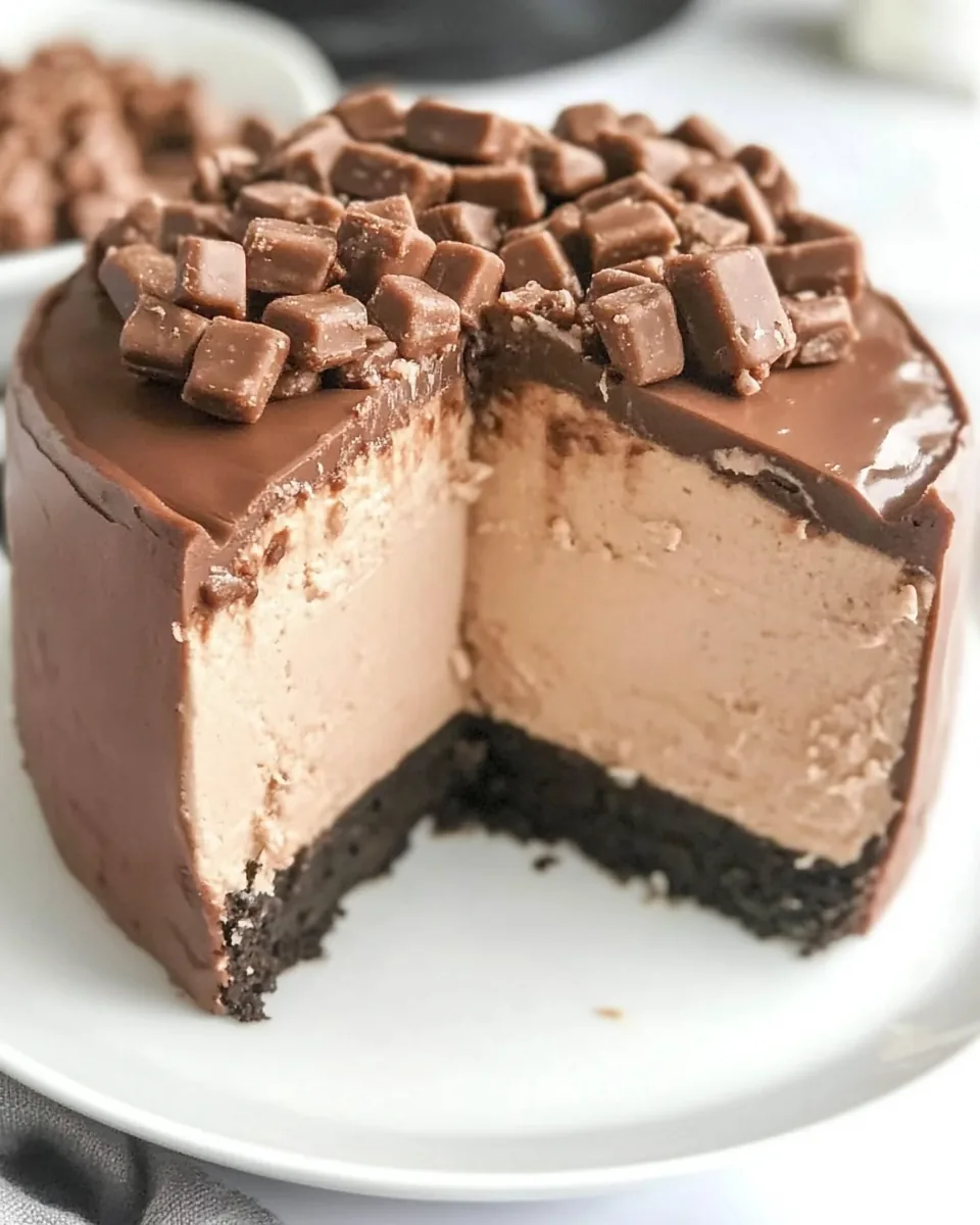 Candy Bar Cheesecake