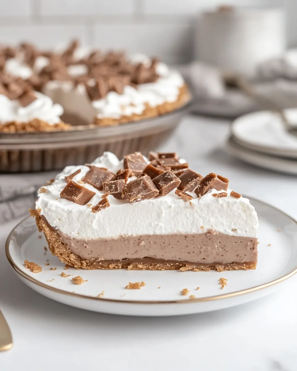 Candy Bar Pie